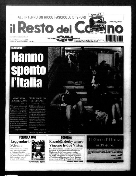 Il Resto del Carlino : giornale dell'Emilia